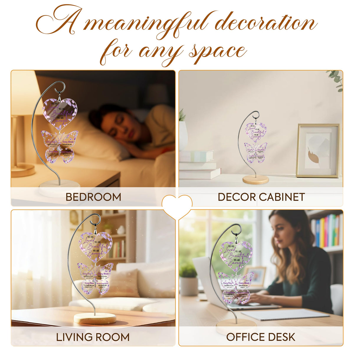 HANATOCA greeting card included for a ready-to-gift spiritual keepsake.