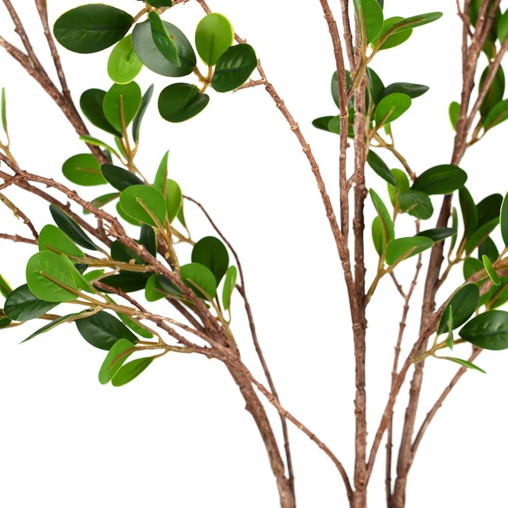 HANDIC plastic leaves and iron wire stems resemble real plants