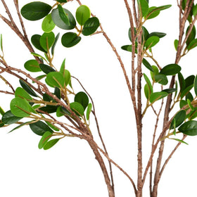 HANDIC plastic leaves and iron wire stems resemble real plants