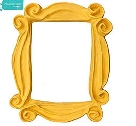 HANDMADE WITH LOVE BY FATIMA Yellow frame boosts iconic show vibes.