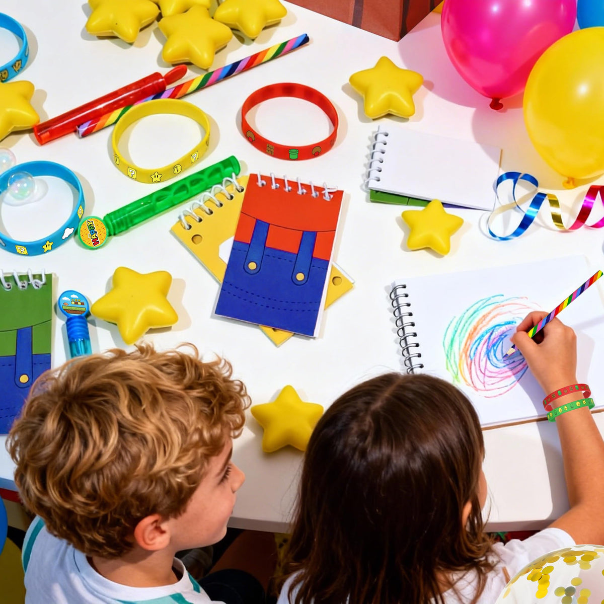 HandTool rainbow pencils adding color to crafts and activities