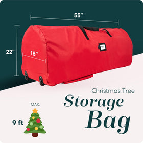 Handy Laundry bag with 9ft capacity for large trees and decor