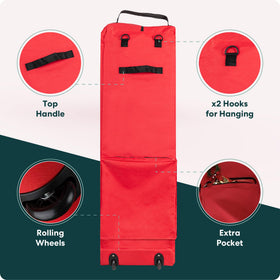 Handy Laundry bag with exterior pockets for small items