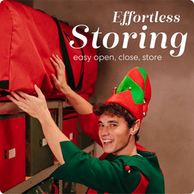 Handy Laundry bag with large zipper closure keeps items secure