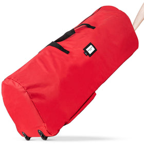 Handy Laundry Christmas tree storage bag with wheels for easy transport