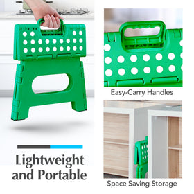 Handy Laundry non-slip stepping surface stool for wet bathroom floors.