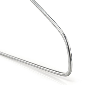 HANGERWORLD rust-resistant galvanized steel hanger resists moisture and decay for long-lasting use.