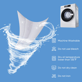 Hanherry breathable mattress protector improves airflow under bedding.