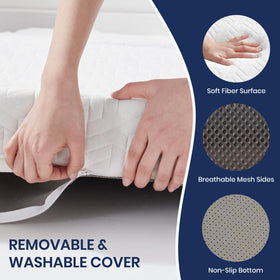 Hanherry breathable mesh sides offer cooler, airy sleeping