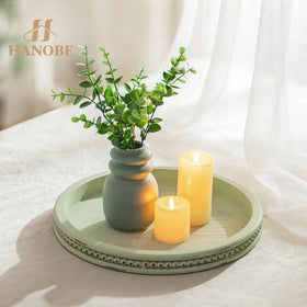 Hanobe Sage Green Tray used for tea service to keep items organized