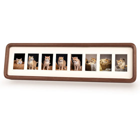 Hans collage frame eight openings ideal for desktop display and easy photo rearrangement.