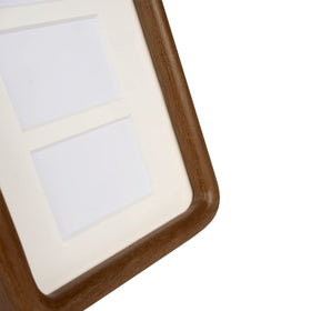 Hans rustic farmhouse style frame adds warmth to living spaces.