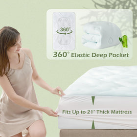 Hansleep easy-install feature demonstrates fitted-sheet style setup