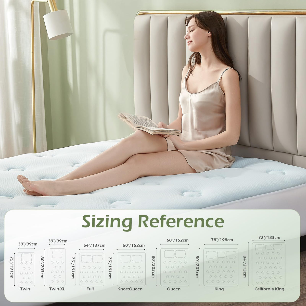 Hansleep spot-clean cover image highlights low-maintenance topper