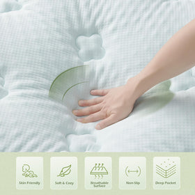 Care tips for Hansleep topper: spot clean and allow shape restoration