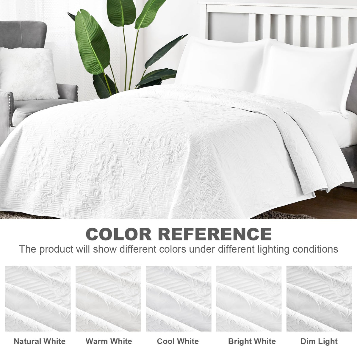 Hansleep pillow shams paired with quilt for coordinated decor