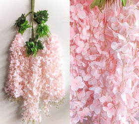 HanYun bendable wire stems allow shaping arches and walls.