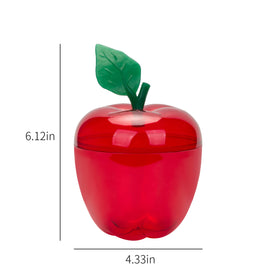 HANZE apple jar demonstrates durable, eco-friendly PS material.