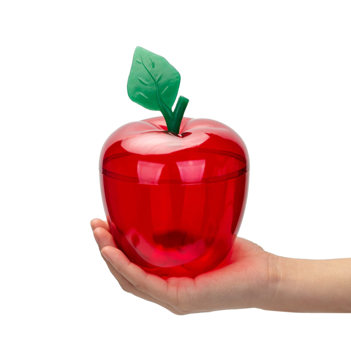 HANZE apple jar is easy to fill with candies or trinkets.