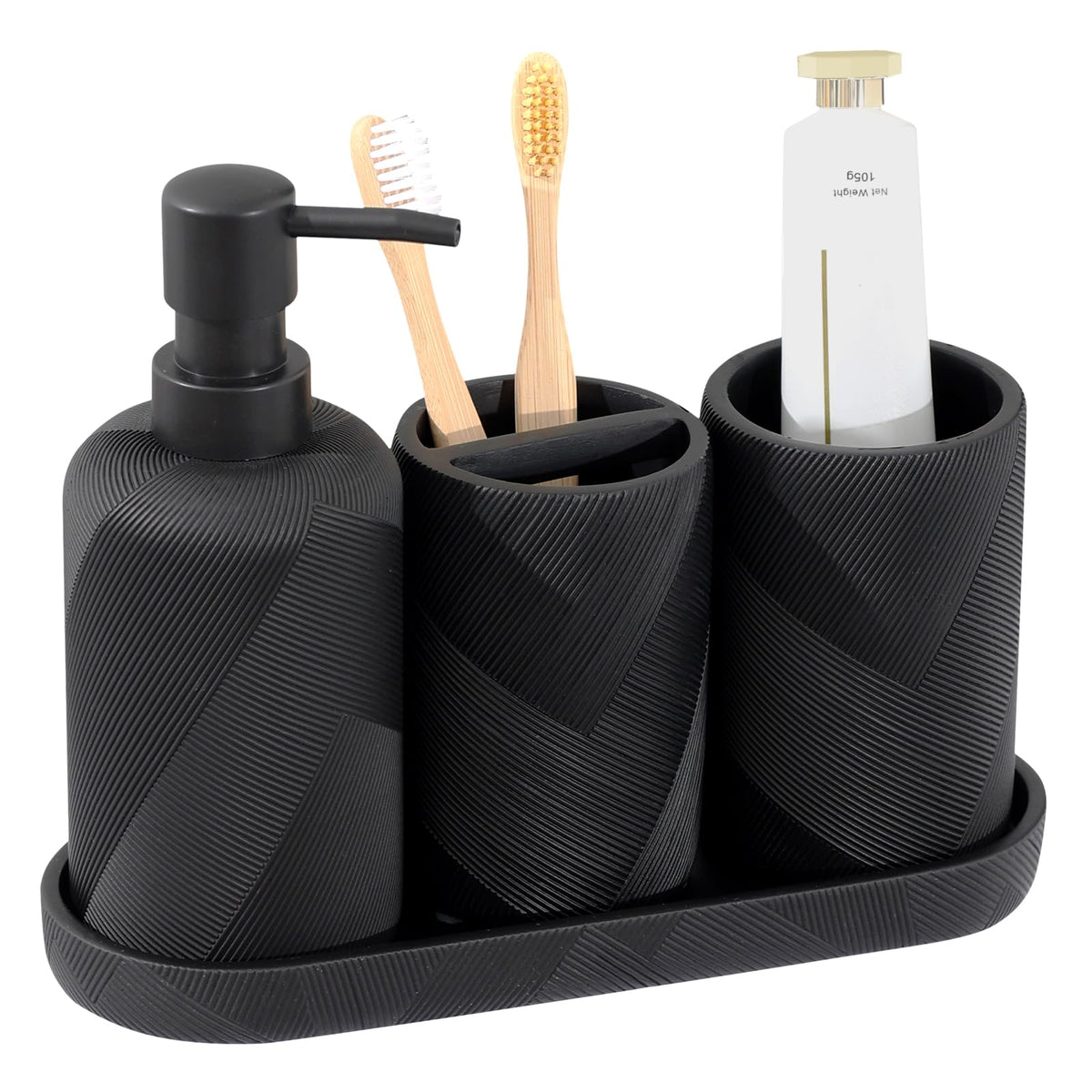 Haocoott countertop organizer idea suitable for bathrooms, kitchens, or offices