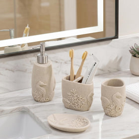Haocoott sea-theme decor corals add coastal style and texture.