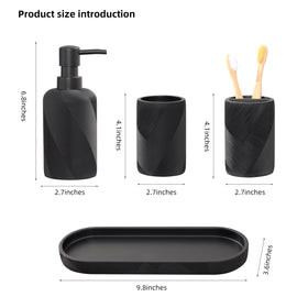Haocoott toothbrush cup keeps brushes upright and tidy for daily routines