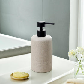 Haocoott 400ml dispenser with no-drip pump ideal for dish soap or shampoo.