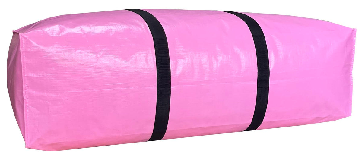 HaoHakka reinforced edge and stitched handles for sturdy transport.
