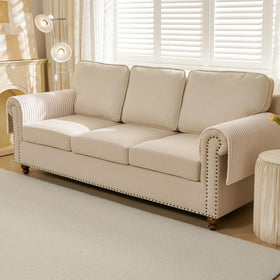 HAOMAIJIA easy-clean couch protector simplifies maintenance after pet use.