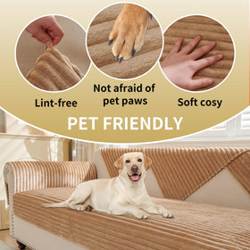HAOMAIJIA three-cushion fit suits most sofa layouts for secure coverage