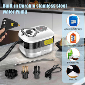 Haosidsn steam cleaner compact portable design for easy storage.