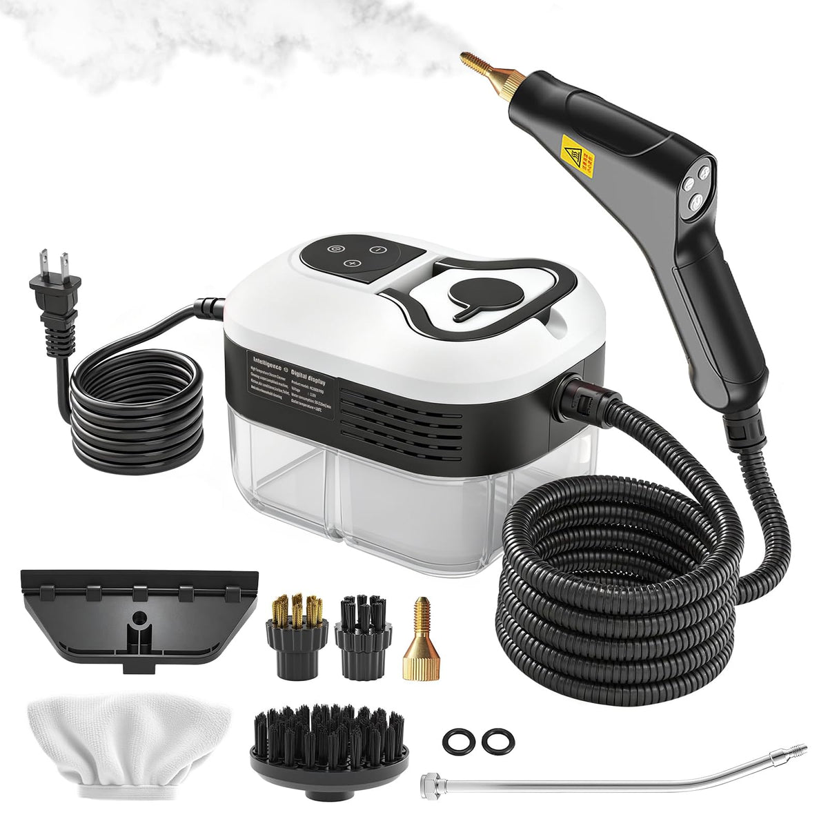 Haosidsn steam cleaner handheld use for fast surface cleaning.