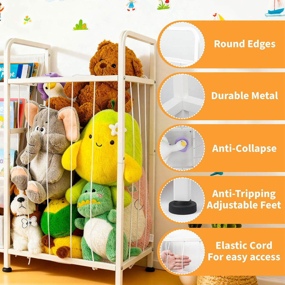 Haotao anti-tip strap improves safety for active kids.