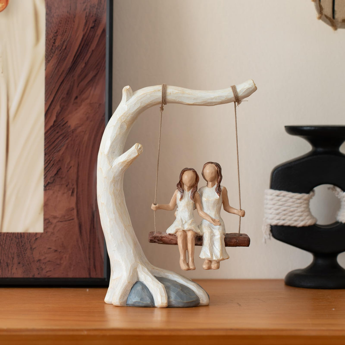 HAPFULLING home decor figurine adds a personal touch to any room.