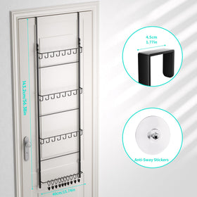HapiRm hat rack display adds organization and style to any room.