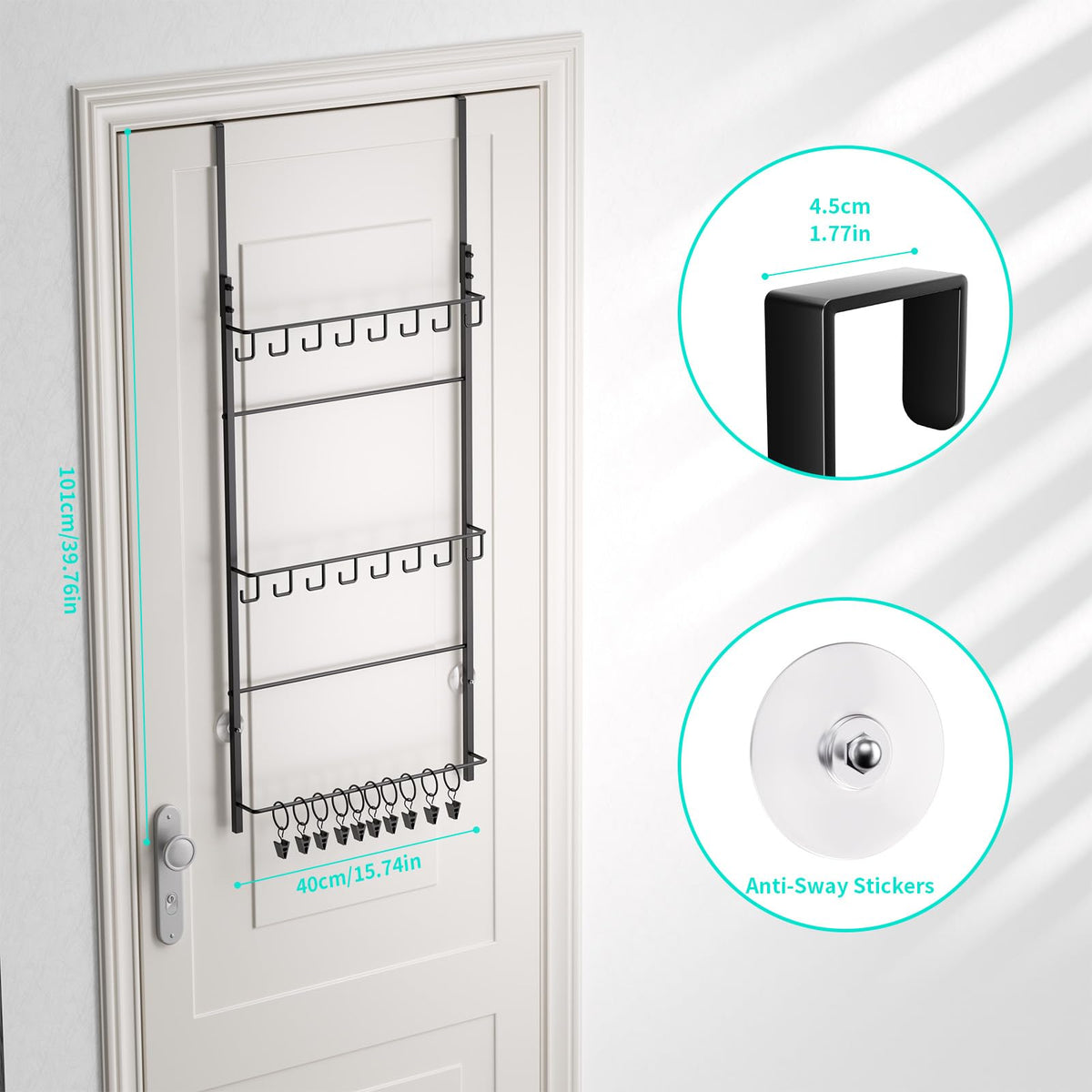 HapiRm holds 26+ hats, reducing closet clutter.