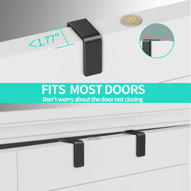 No-tools assembly demonstration of the HapiRm door organizer.