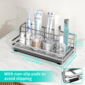 Fast drainage design on HapiRm organizer enhances air circulation