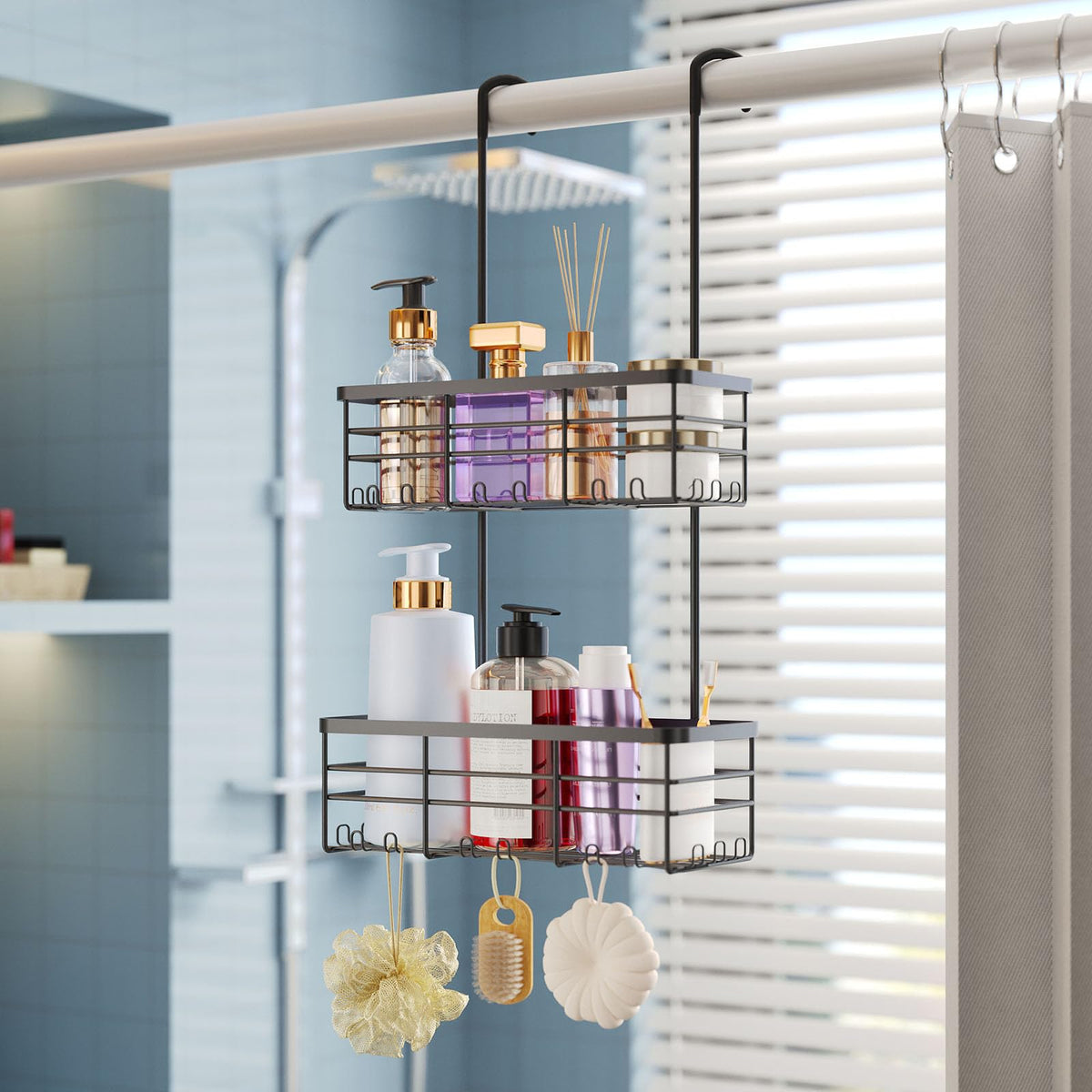 HapiRm black finish adds a modern touch while keeping clutter out of sight.