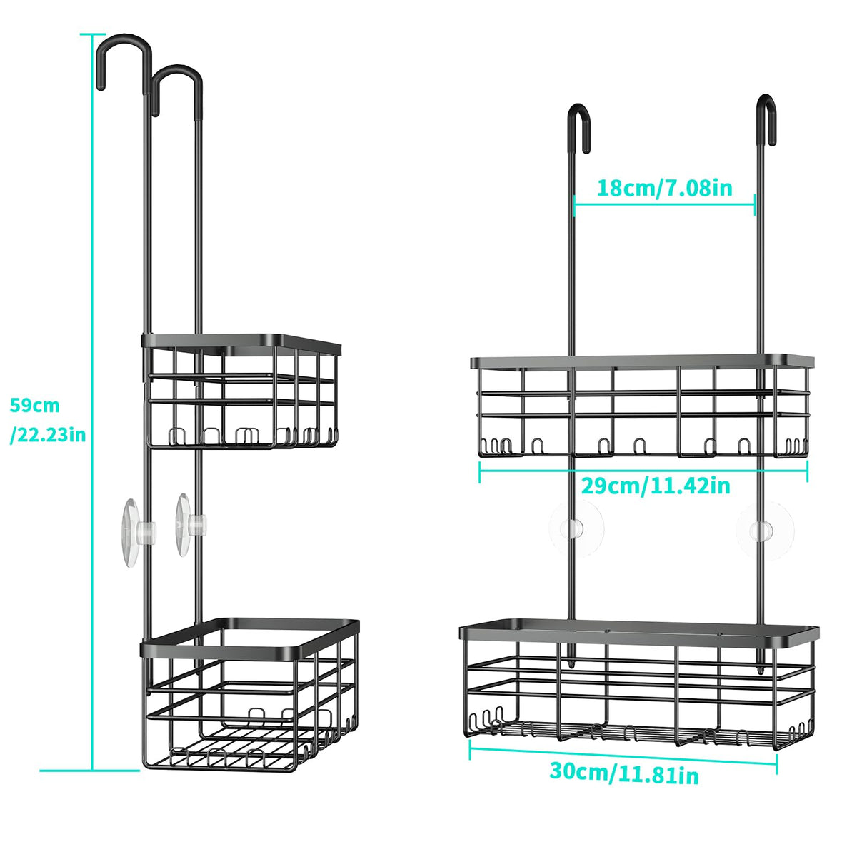 HapiRm anti-slip cover keeps the hanging rod secure during daily use.
