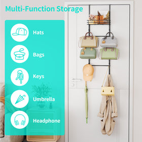 HapiRm versatile storage with wall mount or door hanging for flexible spaces.