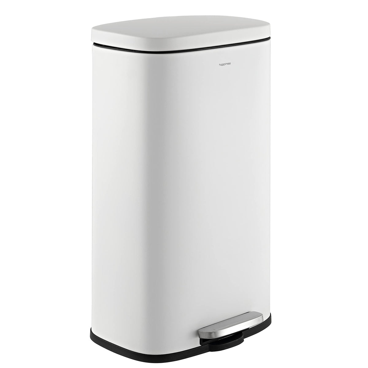 happimess Curtis 8-gallon trash can with pedal for hands-free waste disposal