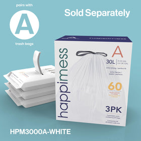 happimess Curtis inner plastic bucket is easy to clean and replace liners