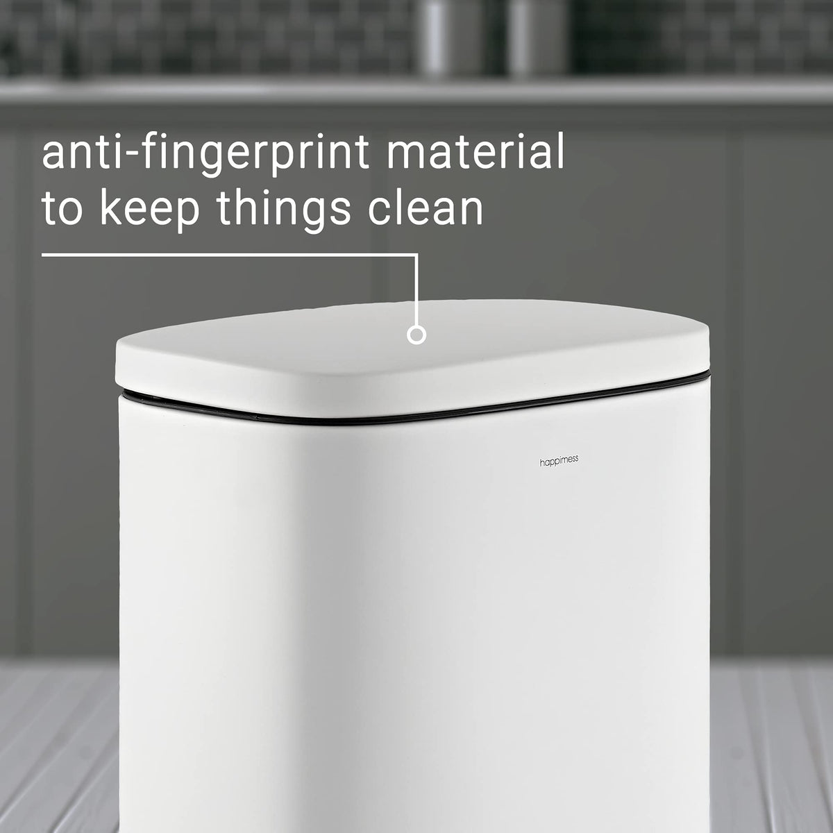 happimess Curtis space-saving design fit for home, office, or laundry