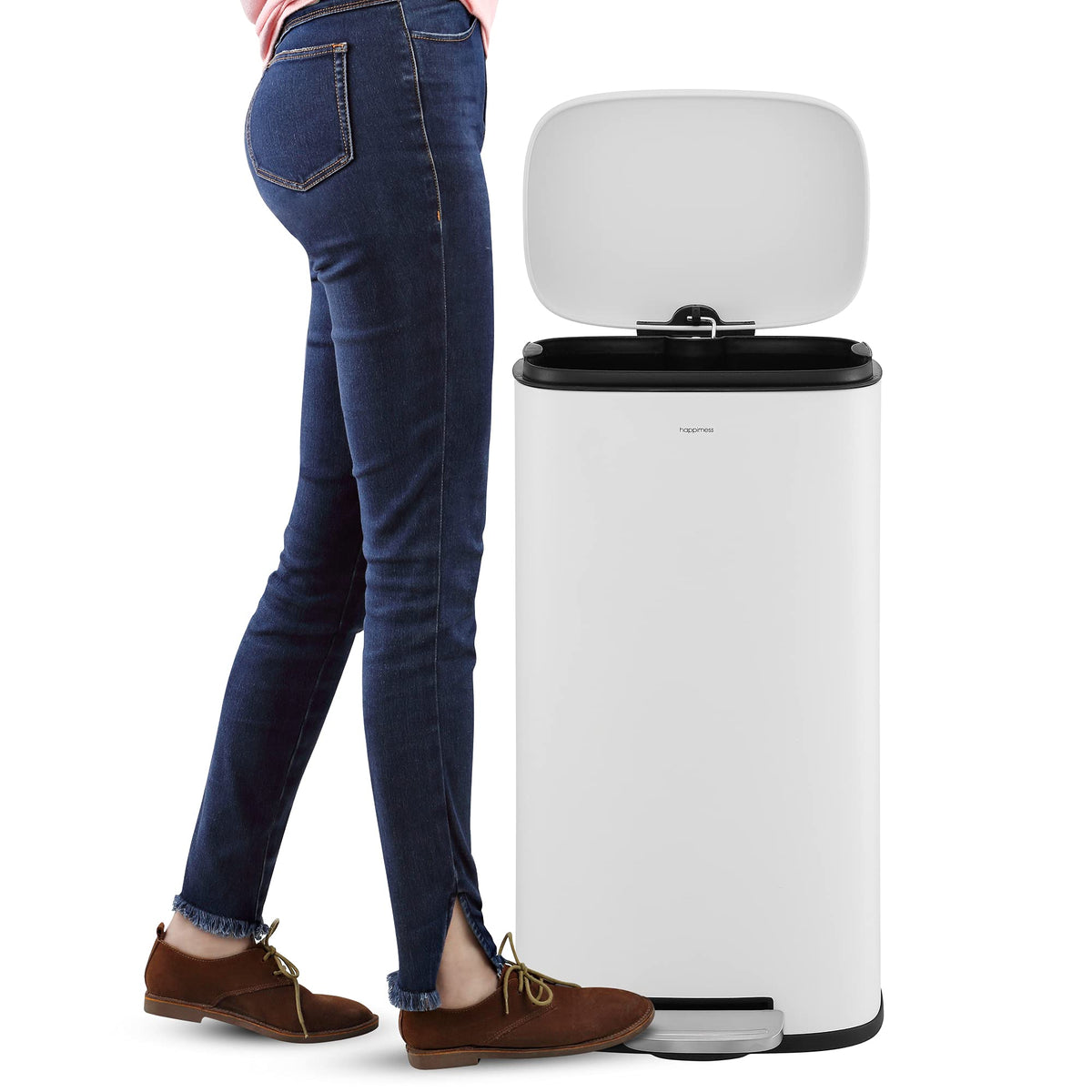 happimess Curtis stainless steel body is durable and wipe-clean