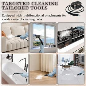 Happudeok Steam Cleaner car detailing supports interior and exterior car cleaning