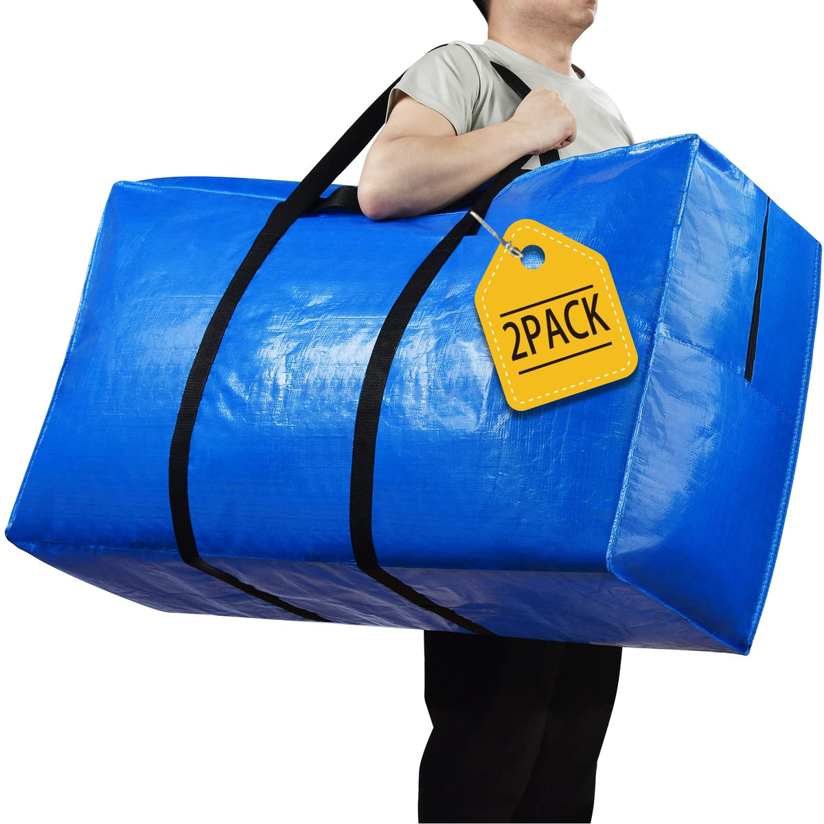 Happy Cheers 57-gallon storage bag exterior highlights its massive capacity for bulky items.