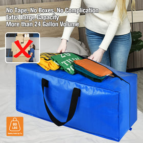 Happy Cheers durable PE material provides waterproof, tear-resistant storage.