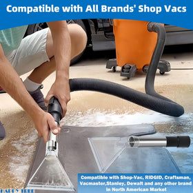 Happy Tree easy-install helps you convert hose to extractor quickly without tools.