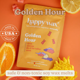 Happy Wax Fresh Spring Day hand-poured, USA-made melts reflect craft quality.
